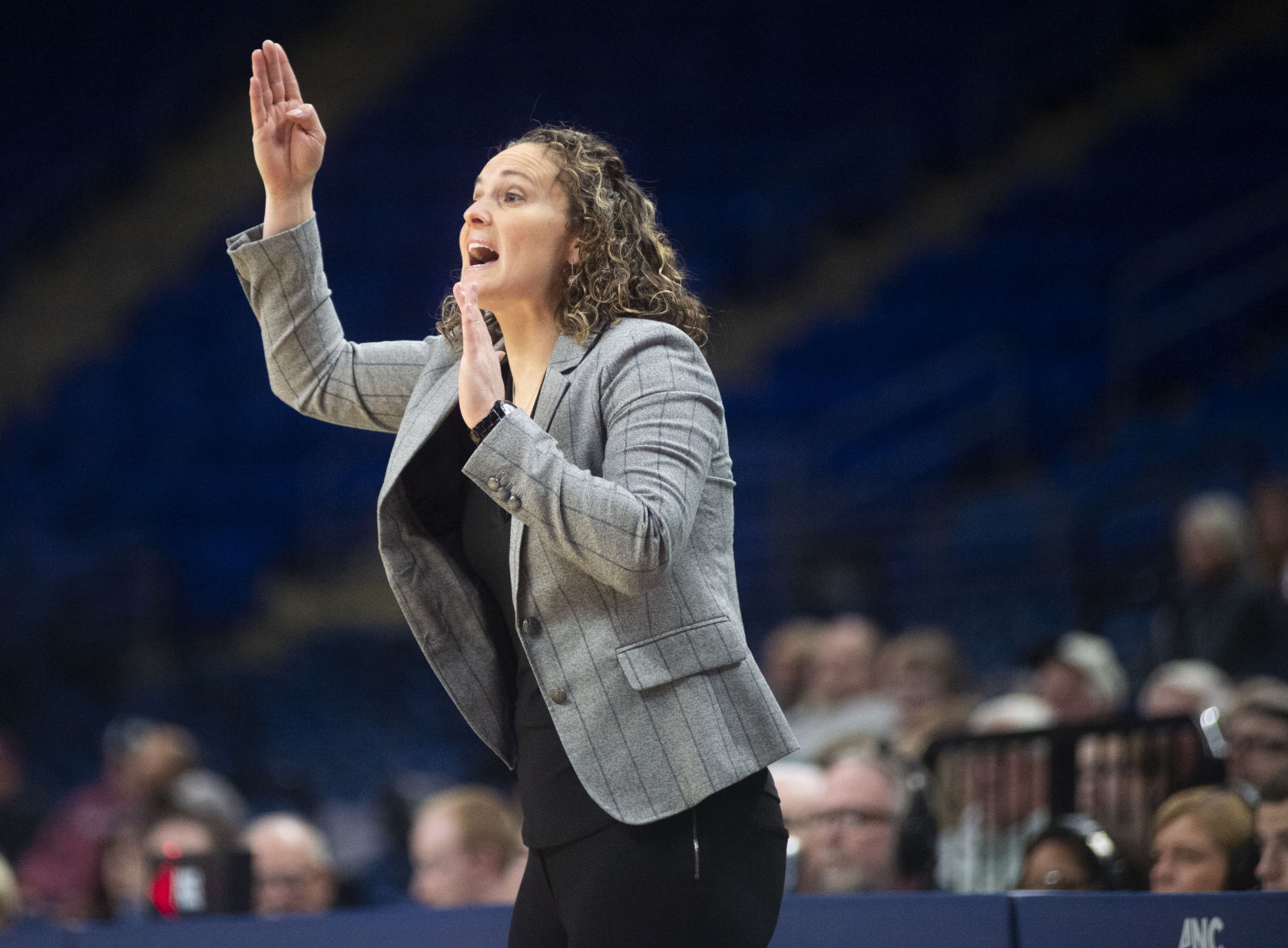 Women's Basketball vs Fordham, Coach Kieger
